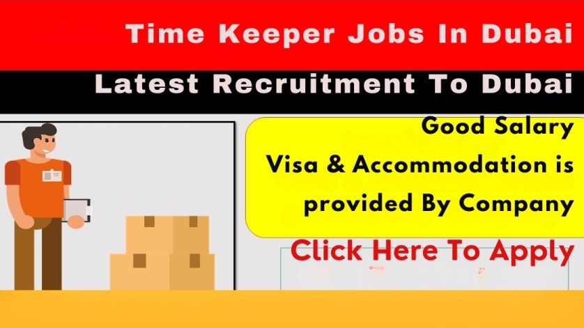 Time Keeper Jobs in UAE